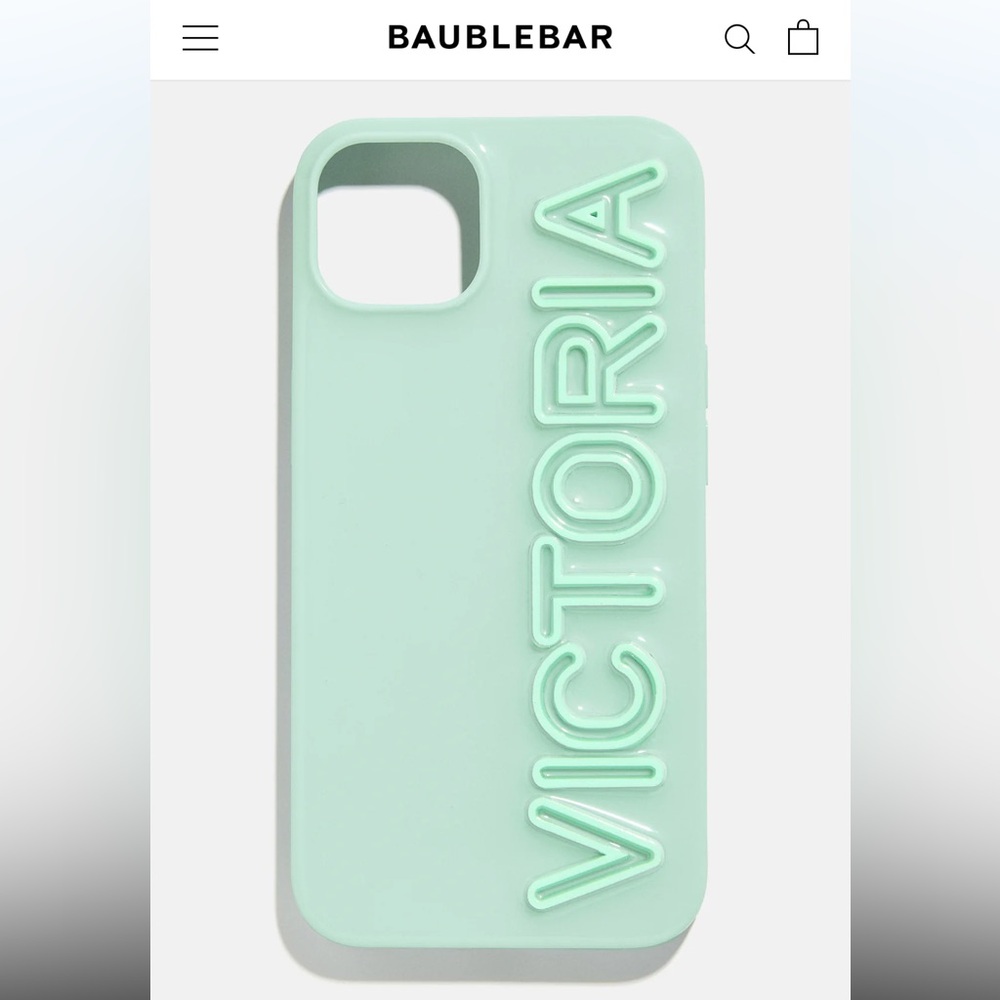 BAUBLEBAR custom phone case: TAYLOR